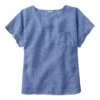 L.L.Bean Women's Premium Washable Linen Shirt, Short-Sleeve Tee 1 L.L.Bean Women's Premium Washable Linen Shirt, Short-Sleeve Tee -L.L.Bean 516786 31 41