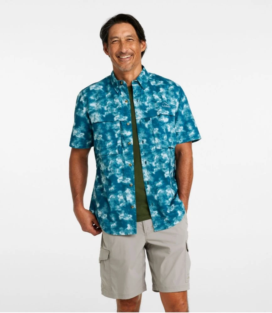 L.L.Bean Men's Tropicwear Shirt, Short-Sleeve Print 4 L.L.Bean Men's Tropicwear Shirt, Short-Sleeve Print - Image 2