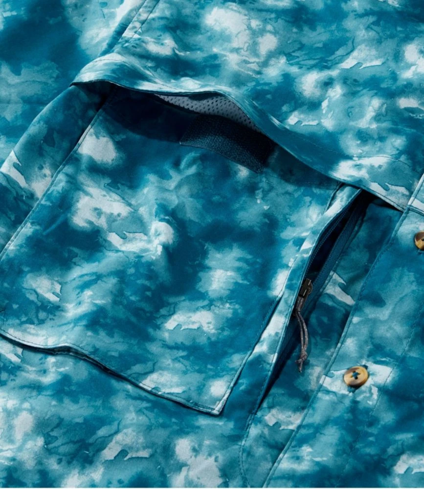 L.L.Bean Men's Tropicwear Shirt, Short-Sleeve Print 6 L.L.Bean Men's Tropicwear Shirt, Short-Sleeve Print - Image 4