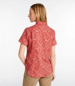 L.L.Bean Women's Tropicwear Shirt, Short-Sleeve Print 10 L.L.Bean Women's Tropicwear Shirt, Short-Sleeve Print -L.L.Bean 516794 0 45