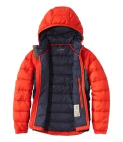 L.L.Bean Kids' Ultralight 650 Down Jacket, Colorblock -L.L.Bean 516866 0 47
