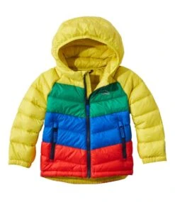 L.L.Bean Toddlers' Ultralight 650 Down Jacket, Colorblock