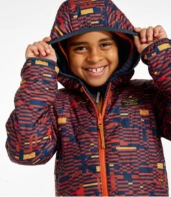 L.L.Bean Kids' Mountain Bound Reversible Jacket, Printed -L.L.Bean 516881 0 46