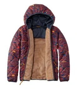 L.L.Bean Kids' Mountain Bound Reversible Jacket, Printed -L.L.Bean 516881 0 47