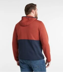 L.L.Bean Men's Airlight Knit Half-Zip Hoodie, Colorblock 12 L.L.Bean Men's Airlight Knit Half-Zip Hoodie, Colorblock -L.L.Bean 516964 0 47