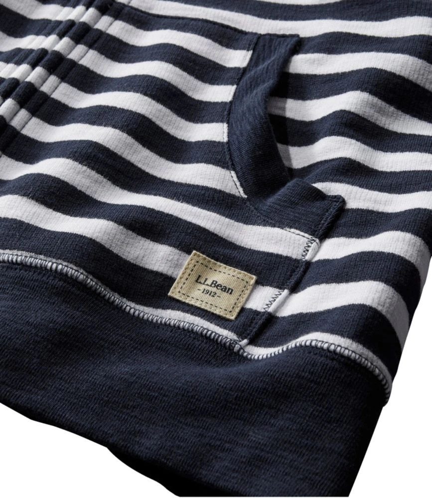 L.L.Bean Women's Organic Cotton Hooded Sweatshirt, Long-Sleeve Stripe 7 L.L.Bean Women's Organic Cotton Hooded Sweatshirt, Long-Sleeve Stripe - Image 5