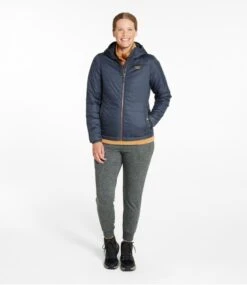 L.L.Bean Women's Mountain Classic Puffer Hooded Jacket -L.L.Bean 517273 0 46