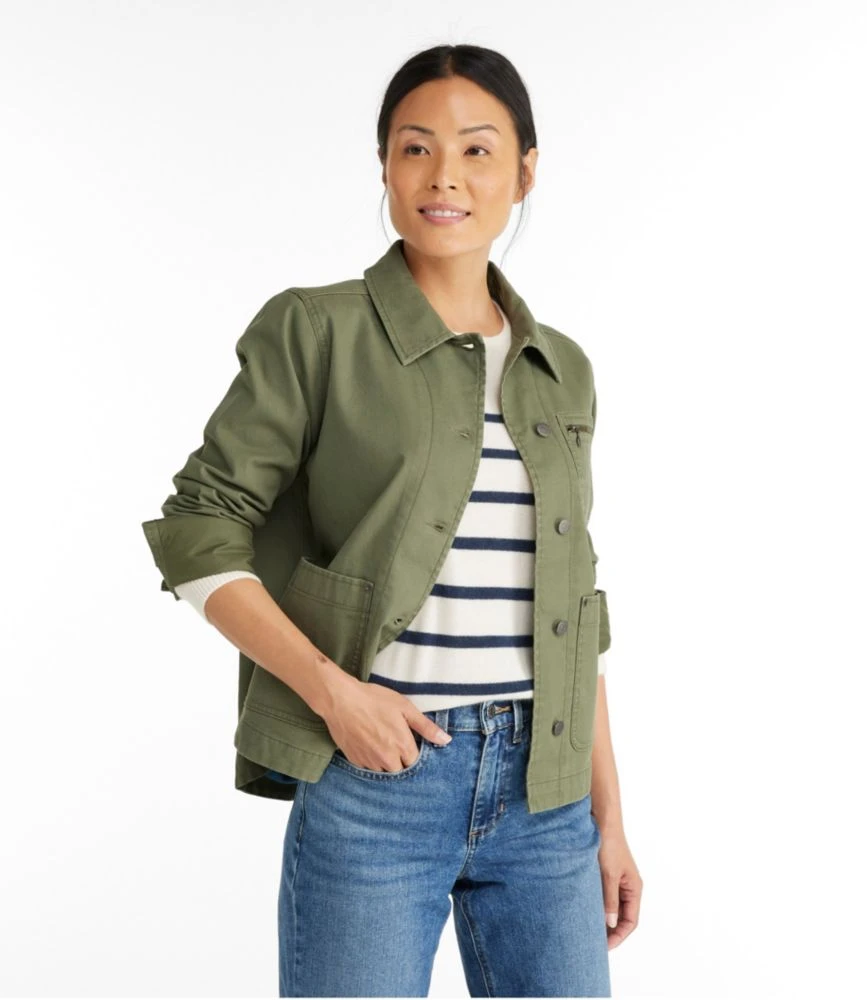 L.L.Bean Women's Bean's Chore Jacket 4 L.L.Bean Women's Bean's Chore Jacket - Image 2