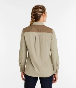 L.L.Bean Women's Stretch Upland Field Shirt -L.L.Bean 517395 0 45