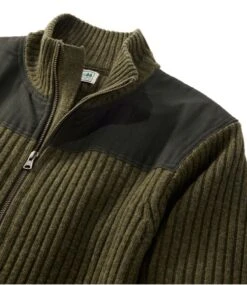 L.L.Bean Men's Commando Sweater, Full-Zip -L.L.Bean 517411 0 46