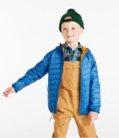 L.L.Bean Kids' Primaloft Packaway Hooded Jacket -L.L.Bean 517548 0 45