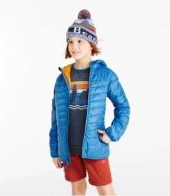 L.L.Bean Kids' Primaloft Packaway Hooded Jacket -L.L.Bean 517548 0 46