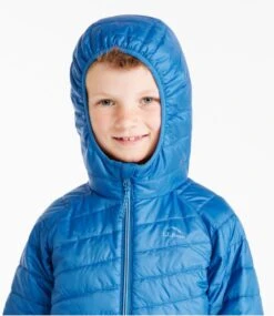 L.L.Bean Kids' Primaloft Packaway Hooded Jacket -L.L.Bean 517548 0 47