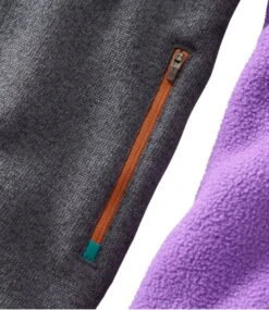 Women's L.L.Bean Sweater Fleece Sherpa Hybrid Pullover 12 Women's L.L.Bean Sweater Fleece Sherpa Hybrid Pullover -L.L.Bean 517566 0 47