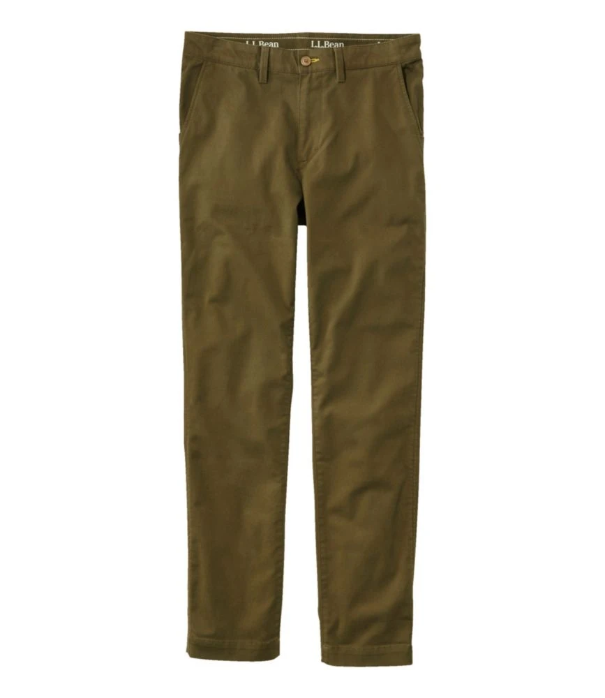 L.L.Bean Men's Comfort Stretch Chino Pants, Slim Fit, Straight Leg 3 L.L.Bean Men's Comfort Stretch Chino Pants, Slim Fit, Straight Leg
