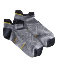 L.L.Bean Men's Smartwool Run Zero Cushion Low Ankle Socks