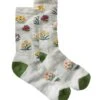 L.L.Bean Women's Darn Tough Cottage Bloom Crew Socks -L.L.Bean 517636 112 41