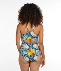 L.L.Bean Women's New Currents Swimwear, Squareneck Tanksuit, Print 10 L.L.Bean Women's New Currents Swimwear, Squareneck Tanksuit, Print -L.L.Bean 517809 0 45