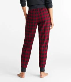 L.L.Bean Women's Scotch Plaid Flannel Sleep Joggers -L.L.Bean 517844 0 45