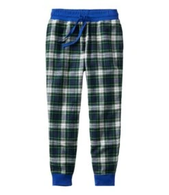 L.L.Bean Women's Scotch Plaid Flannel Sleep Joggers