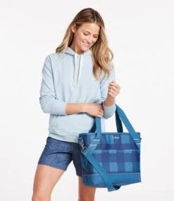L.L.Bean Insulated Tote, Medium, Plaid -L.L.Bean 518013 0 48