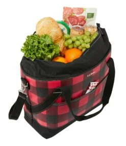 L.L.Bean Insulated Tote, Large, Plaid 12 L.L.Bean Insulated Tote, Large, Plaid -L.L.Bean 518027 0 47