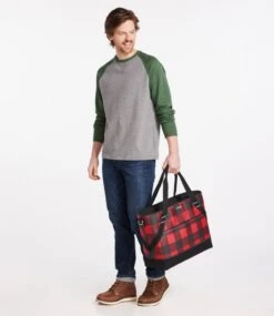 L.L.Bean Insulated Tote, Large, Plaid 13 L.L.Bean Insulated Tote, Large, Plaid -L.L.Bean 518027 0 48