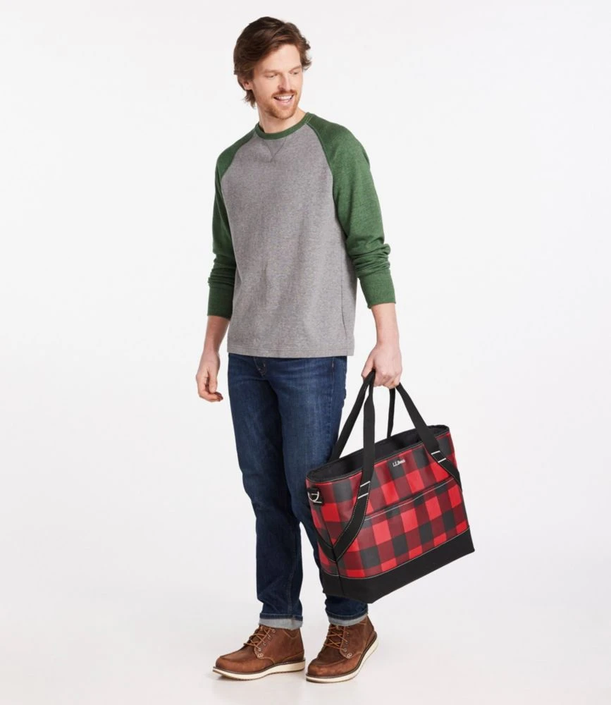 L.L.Bean Insulated Tote, Large, Plaid 8 L.L.Bean Insulated Tote, Large, Plaid - Image 6
