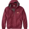 L.L.Bean Men's Katahdin Iron Works® Half-Zip Sweatshirt, Hooded, Fleece-Lined -L.L.Bean 518203 426 41