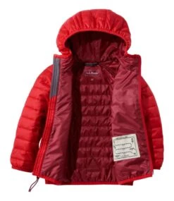 L.L.Bean Toddlers' Primaloft Hooded Jacket, Colorblock -L.L.Bean 518220 0 72