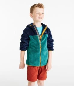 Little Kids' L.L.Bean Hi-Pile Fleece, Colorblock -L.L.Bean 518235 0 45
