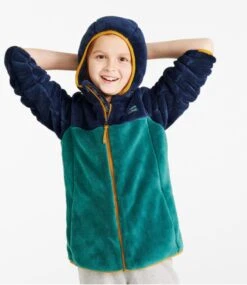 Little Kids' L.L.Bean Hi-Pile Fleece, Colorblock -L.L.Bean 518235 0 46