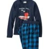 L.L.Bean X Peanuts Women’s Camp PJ Set, Ready Set Snow -L.L.Bean 518758 53139 41