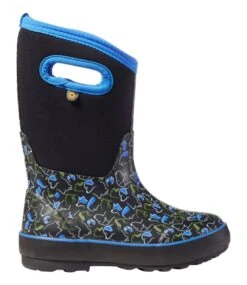 L.L.Bean Kids' Bogs Classic Boots, Black Pets