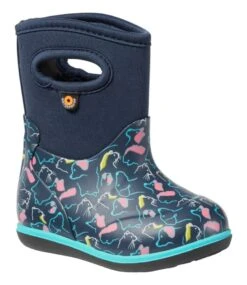 L.L.Bean Toddlers' Baby Bogs, Ink Blue Pets -L.L.Bean 518801 0 48