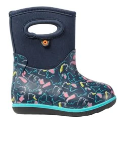 L.L.Bean Toddlers' Baby Bogs, Ink Blue Pets