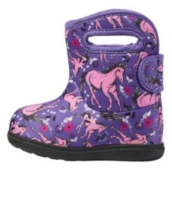 L.L.Bean Toddlers' Baby Bogs, Violet Unicorns -L.L.Bean 518810 0 45
