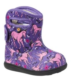 L.L.Bean Toddlers' Baby Bogs, Violet Unicorns -L.L.Bean 518810 0 48