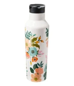 L.L.Bean Corkcicle X Rifle Paper Sports Canteen, Lively Floral, 20 Oz.