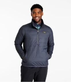 L.L.Bean Men's Mountain Classic Puffer Pullover -L.L.Bean 519061 0 46