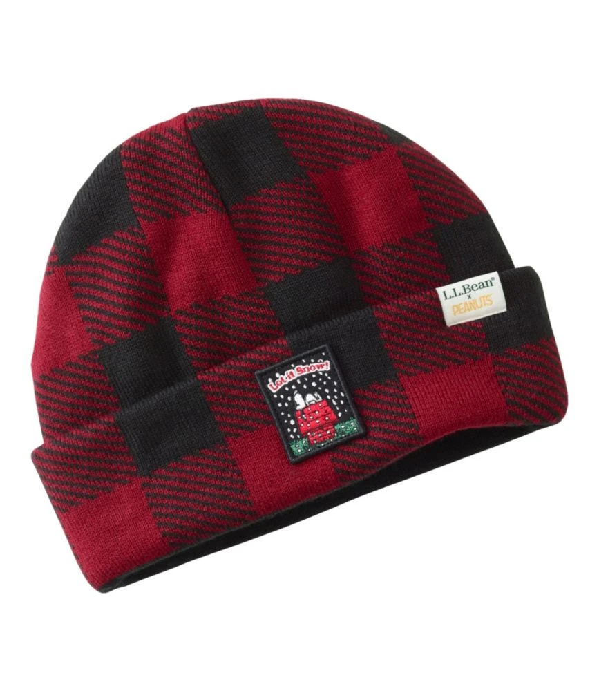 Kids' L.L.Bean X Peanuts Print Beanie 3 Kids' L.L.Bean X Peanuts Print Beanie