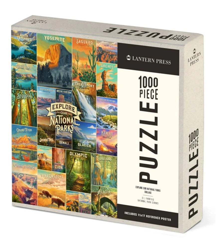 L.L.Bean Explore Our National Parks Puzzle, 1000 Pieces 3 L.L.Bean Explore Our National Parks Puzzle, 1000 Pieces