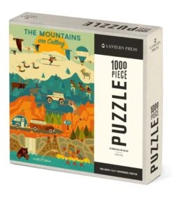 L.L.Bean The Mountains Are Calling Puzzle, 1000 Pieces
