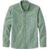 L.L.Bean Men's Comfort Stretch Chambray Shirt, Long-Sleeve, Slightly Fitted Untucked Fit -L.L.Bean 519221 217 41