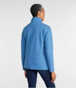 L.L.Bean Women's SoftLight Quilted Top, Quarter-Zip -L.L.Bean 519257 0 45