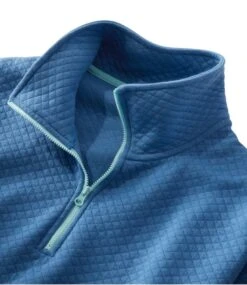 L.L.Bean Women's SoftLight Quilted Top, Quarter-Zip -L.L.Bean 519257 0 46