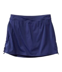 L.L.Bean Women's New Currents Swimwear, Rouched Swim Skort