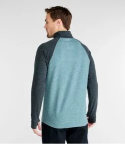 L.L.Bean Men's Adventure Grid Fleece, Quarter-Zip Colorblock 7 L.L.Bean Men's Adventure Grid Fleece, Quarter-Zip Colorblock -L.L.Bean 519535 0 45