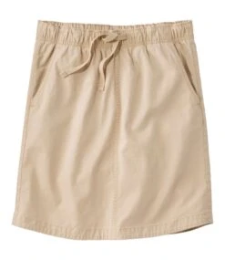 L.L.Bean Women's Lakewashed Pull-On Skirt