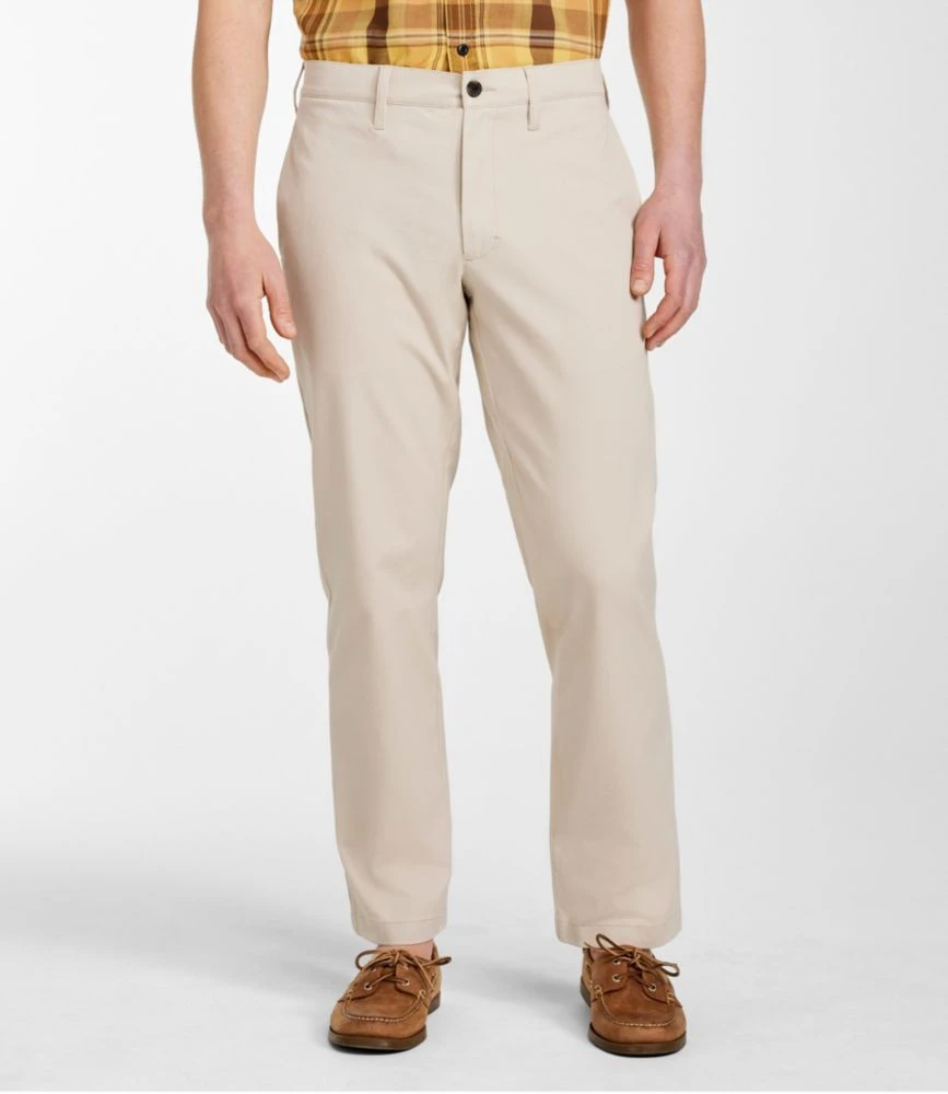 L.L.Bean Men's Easy-Care Stretch Chinos, Classic Fit, Straight Leg 4 L.L.Bean Men's Easy-Care Stretch Chinos, Classic Fit, Straight Leg - Image 2